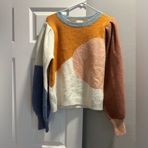 Dreamers by Debut Colorblock Women's Sweater